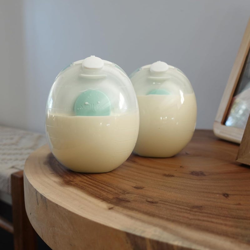 Willow Go - 5oz Reusable Milk Containers with Splash Guard - for use with Go Hands Free Breast Pump - Image 4